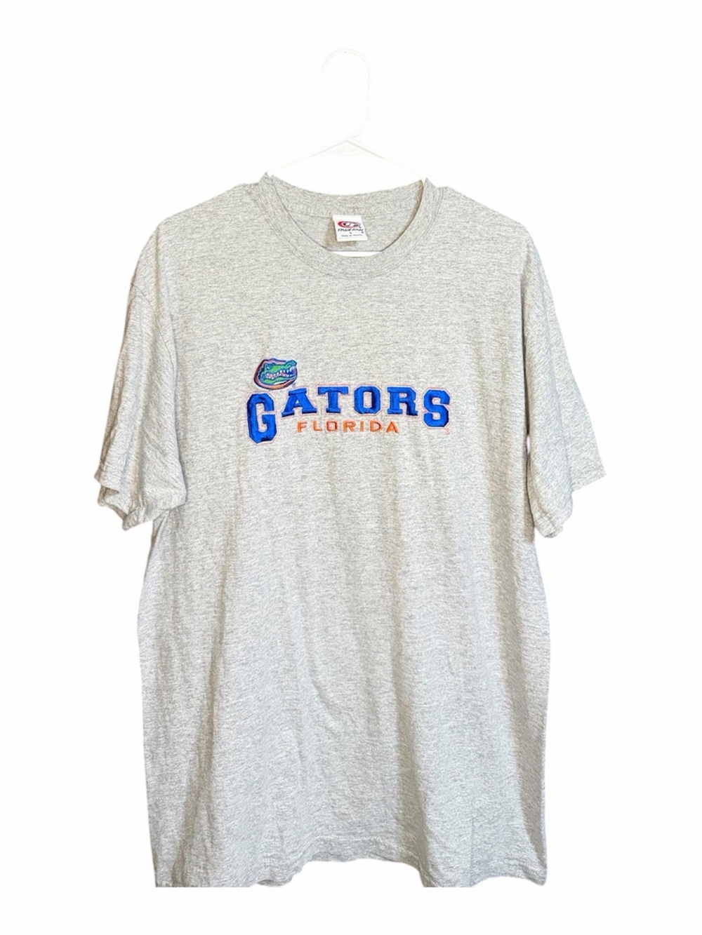Embroidered Florida Gators Short Sleeve Tee - Gray